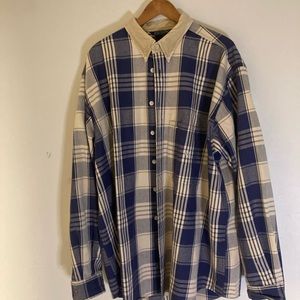 Nautica Vintage carpenter plaid shirt